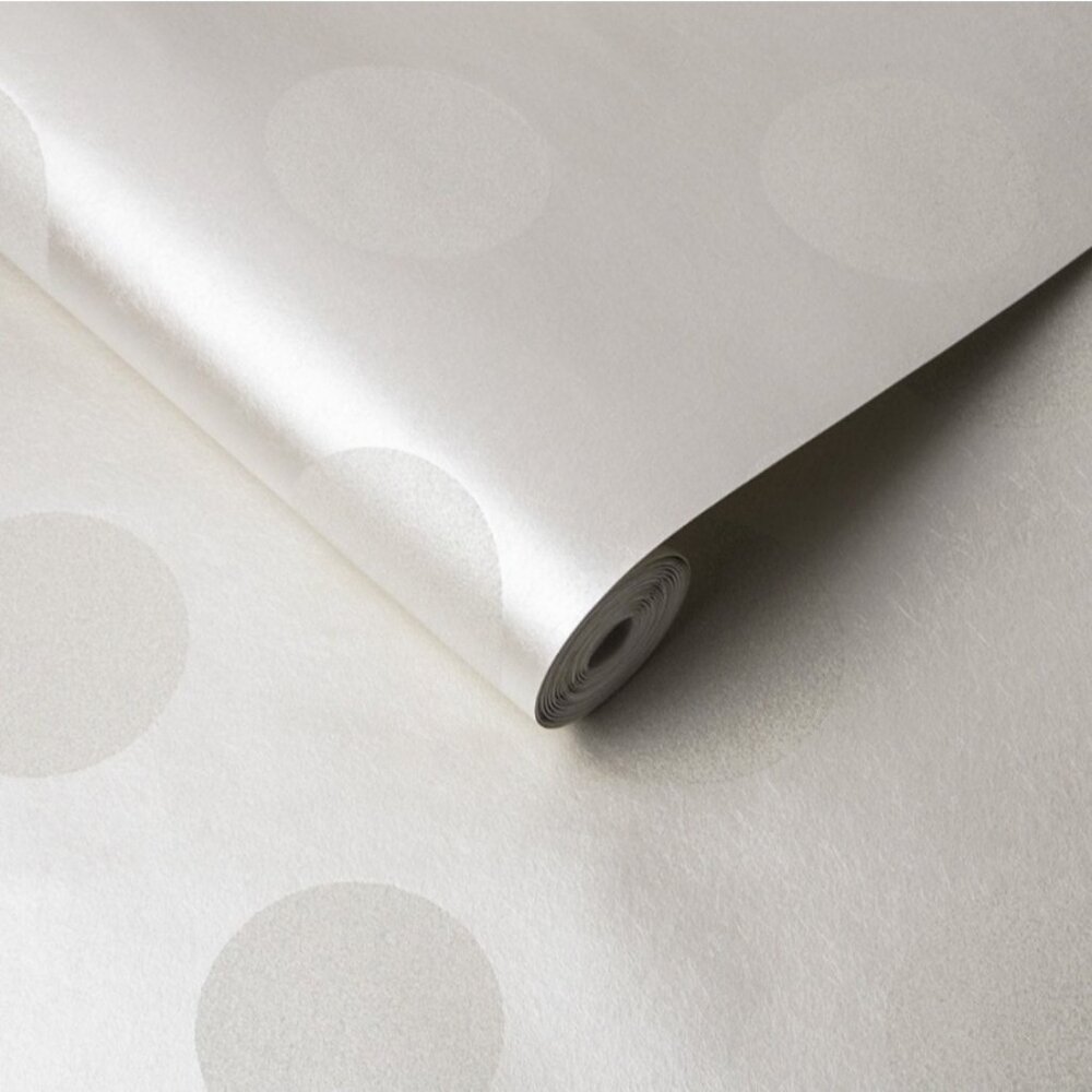 NEW Graham & Brown Polka Diamond Bead Wallpaper 105167 Cream Pearl Elegant